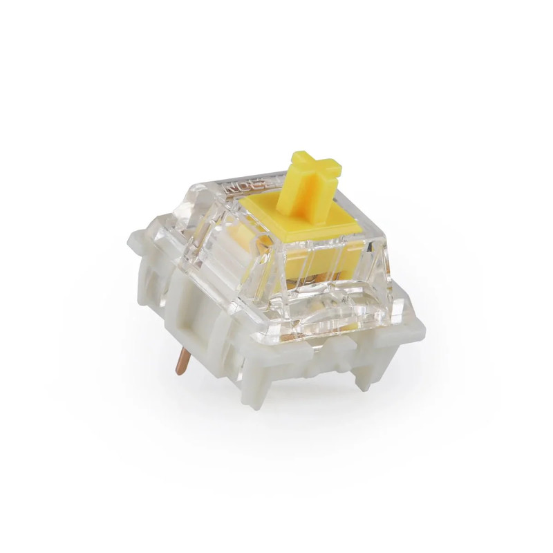 Gateron Pro 2.0 Linear Switches - Yellow - مكبس لوحة مفاتيح